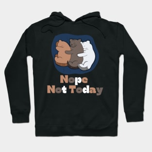 Funny Lazy Bored Cat Hoodie